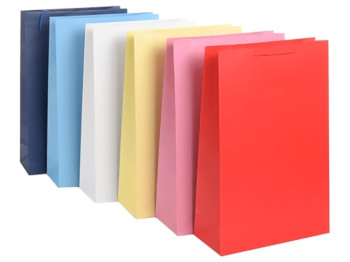 Пакет подарунковий паперовий L6 Colorato 35x53x14см