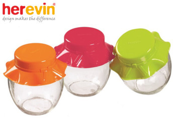Банка Herevin Bow Colour mix 370мл 86647