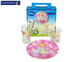 Набор обеденный детский Luminarc "Disney Tinker Bell" 3 предмета 20527