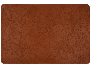 Салфетка-плейсмат сервировочная Floral теплый терракотовый, 30×45см