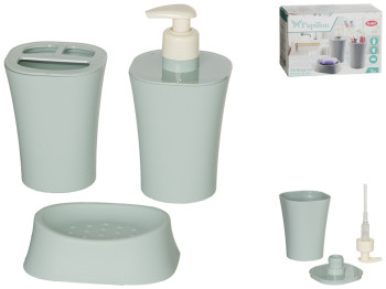 Набор в ванну пластиковый (цена за набор 3 предмета) (цвет хаки)