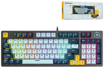 Клавиатура игровая Fantech ATOM81 MK875V2 Red Switch, Цвет SkyBlue