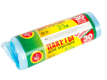 Мусорные пакеты 35л. "Традиции Качества" 30шт.