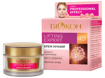 Крем для обличчя нічний Біокон Professional effect lifting expert 45+ 50мл