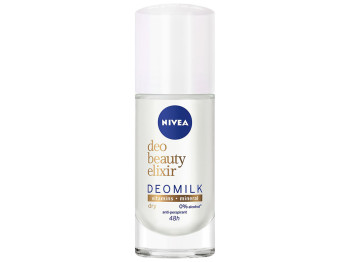 Дезодорант-антиперспірант кульковий Nivea Deo "Dry" б'юті еліксир, 48 годин 40мл