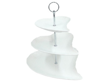 Блюдо Led Leaf на 3-яруса, 15,20, 25,5см, в упаковке, 6900069839747