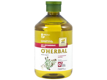 Органический шампунь O’Herbal для окрашеных волос 500мл