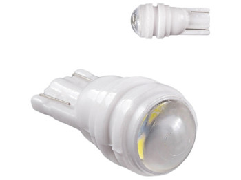 Лампа Pulso габаритная LED T10/1SMD 3D CERAMIC, 12v, 0.5w, 65lm White (LP-126523)