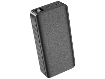 Универсальная мобильная батарея XO PR144 PD20W 22.5W 20000 mAh Цвет Чёрный