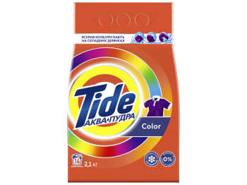 Стиральный порошок Tide Аква-Пудра Color, 2,1кг