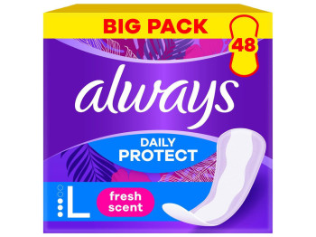 Прокладки Always Daily Protect Long Trio, ежедневные, 48шт