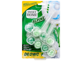Набор туалетных блоков Sweet Home Alpine для унитаза, свежий аромат, 2×50г, 2шт, (цена за набор)