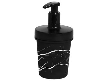 Дозатор для мыла Herevin Black Marble, 320мл, 8699038089433