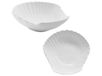 Салатник фарфоровый Ракушка 10" 25,5см MC2635-10