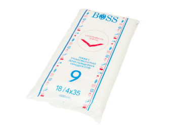 Кулек фасовочный 9 Boss синий (750г-1000шт) 18x35см