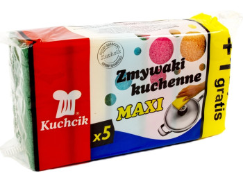 Набор губок для посуды MAXI 5+1шт. KUCHCIK