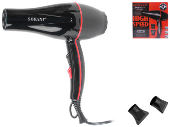 Фен для волос Sokany, 2400Вт