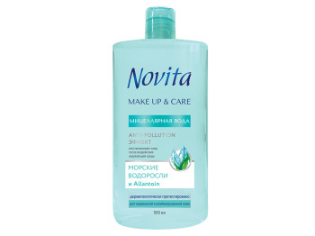 Міцелярна вода Novita Makeup&care 500мл