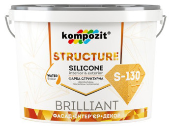 Фарба структУрна сміттєва Kompozit Structure S130 7кг (Композит Структура С130)