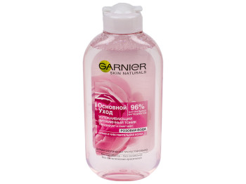 Тонік заспокійливий Garnier Skin Naturals "Основний догляд" для сухої і чутливої шкіри 200мл