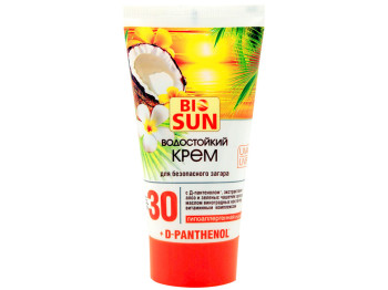 Водостійкий крем "Bio SUN" для безпечної засмаги SPF-30 150мл