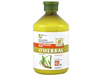 Органический бальзам-кондиционер O’Herbal для укрепления волос 500мл