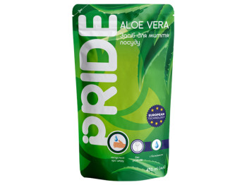 Средство для мытья посуды Pride Aloe vera дой-пак 450мл