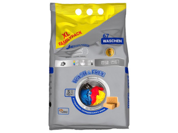 Порошок для стирки Wash&Free универсальный 5кг