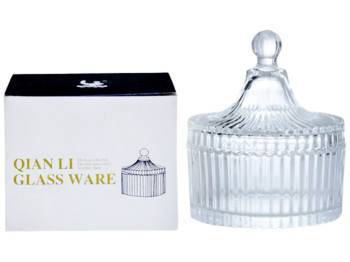 Конфетница для сладостей Галери гранд, с крышкой, 14,9см