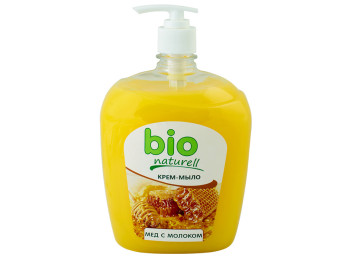 Крем-мило рідке "BIO Naturell" Мед з молоком 1000мл