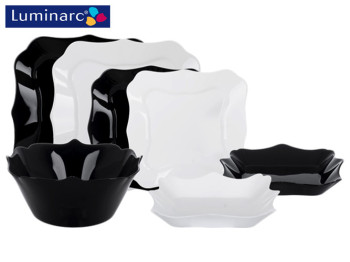 Сервиз столовый Luminarc "Authentic Black&White" 19 предметов 95616