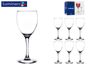 Набор бокалов для вина Luminarc Элеганс 350мл 6шт 31993