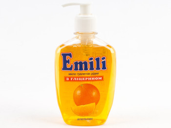 Мыло жидкое "Emili" "Апельсин" c глицерином 265гр дозатор