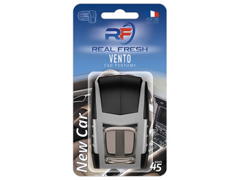 Освежитель воздуха жидкий Real Fresh Vento, New Car, 8мл