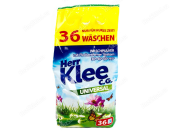 Пральний порошок безфосфатний Klee 3кг Німеччина