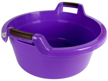 Таз круглый, 20л (цвет фиолетовый) Консенсус