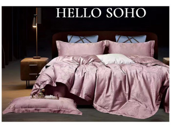 Комплект постільної білизни Soho Євро Boutique Butterfly Powder, 200х230см, 6900069939942