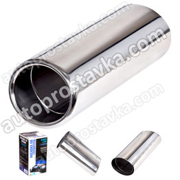 Насадка на глушитель НГ-0016 /d 3,5''x2,5" Toyota L/C 100 св