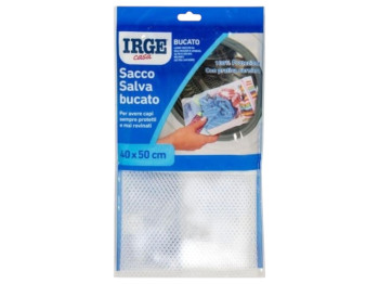 Мішок для прання Irge, захисний, з блискавкою, поліестер, 40×50см, колір білий