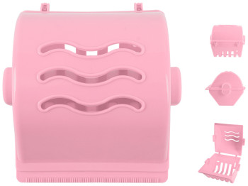 Держатель туалетной бумаги Консенсус, 15х15х30см (Розовый)