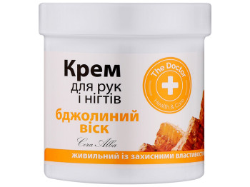 Крем для рук та нігтів The Doctor, з бджолиним воском, прополісом, гліцерином та кератином, 250мл