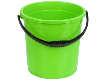 Ведро R plastic салатовое, без крышки, 12л, 01204