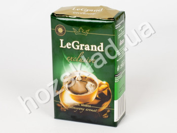 Кофе натуральный молотый LeGrand "Exclusive" 250гр в брикете, Польша