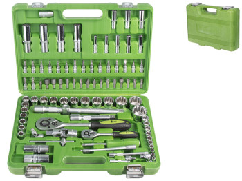 Набор инструментов Alloid 1/2" и 1/4" 12-г, (цена за набор 94 предмета) НГ-4094П-12