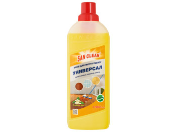 Средство для мытья пола San Clean Универсал, с ароматом бергамота, 1л
