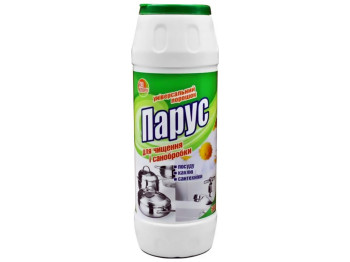 Средство для чистки и санобработки посуды,кафеля,сантехники Парус 500мл