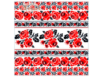 Салфетка La Fleur Традиционный орнамент 33х33см 2 слоя 16шт