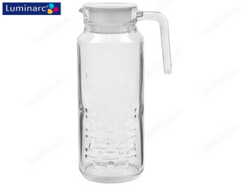 Глечик з кришкою Luminarc Jug Cheqs Fridge 1,3л 48212