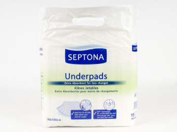 Пеленки одноразовые "Septona" 90x180см 15шт