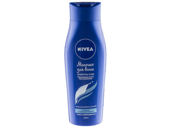 Шампунь-догляд Nivea молочко для волосся нормальної товщини, сухого і пошкодженого 250мл